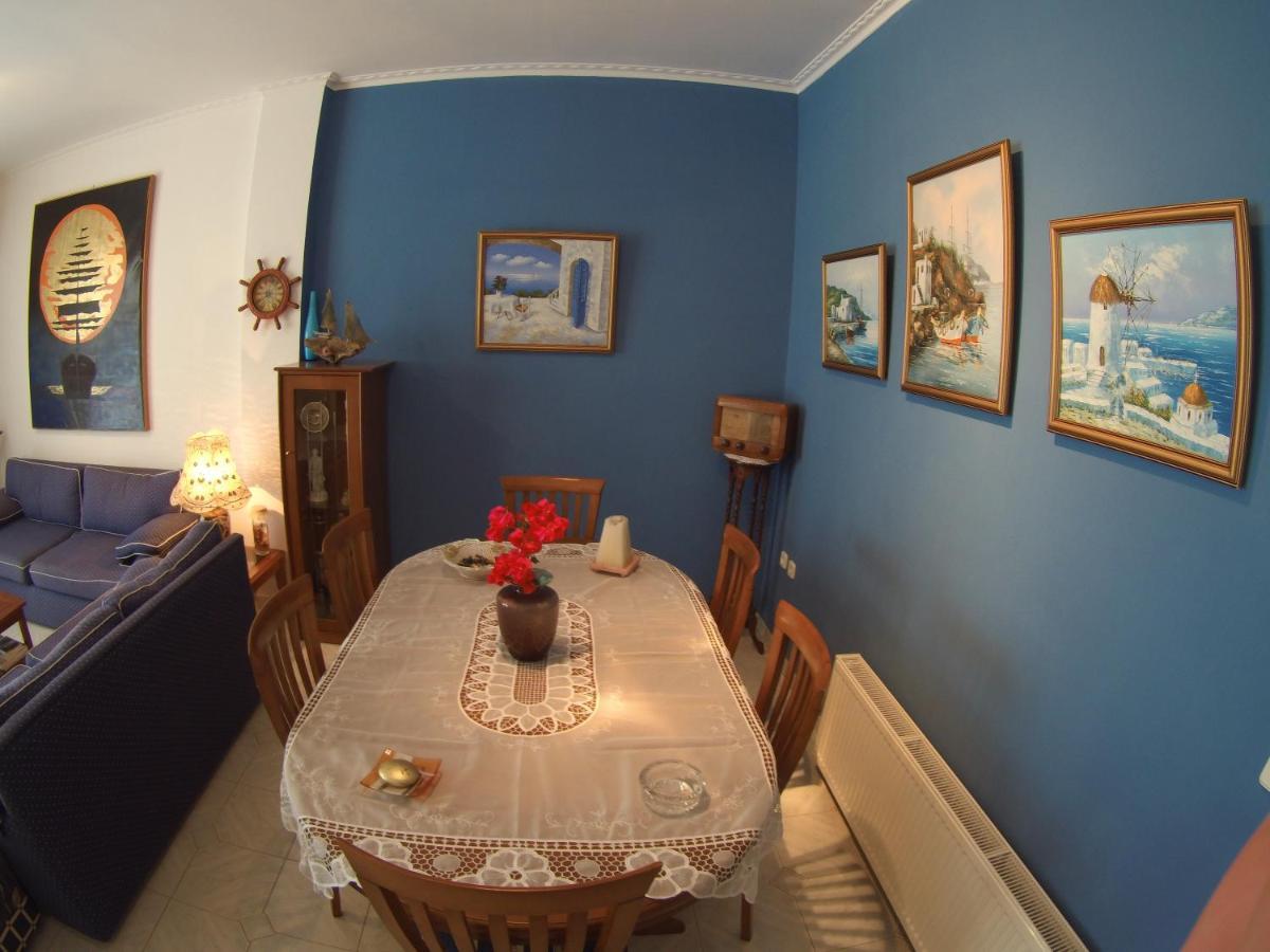 Blue & White Maisonette Over The Sea Near Sounio Sounion Esterno foto